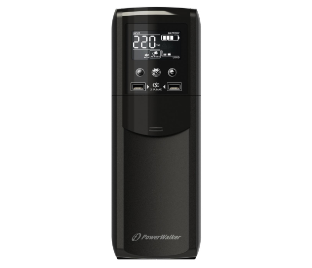 Power Walker LINE-INTERACTIVE (600VA/360W, 8x IEC, USB, AVR) - 621086 - zdjęcie 2